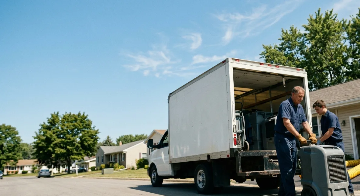 Water Damage Cleanup in Prescott, IA near me